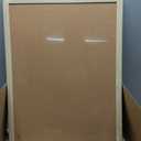 U Brands Cork Bulletin Board, 18" x 24" Inches, Light Birch Wood Frame (265U00-01)