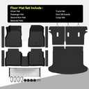 Tongama All Weather TPE Floor Mat Set for 2018-2026 2027 Honda Odyssey