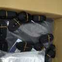 1200D Pontoon Boat Cover 17-20ft,with 14 Adjustable Tie Down Straps, Black