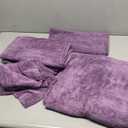 MOONQUEEN Ultra Soft Premium Washcloths Set - 12 x 12 inches - 24 Pack - Quick Drying - Highly Absorbent Coral Velvet Bathroom Wash Clothes - Use as Bath, Spa, Facial, Fingertip Towel (Plum)