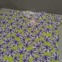 Stella Parker Women's Blouse Flowy Lightweight Top for Casual, Work, Travel, or Resort Wear, Lime, X-Large