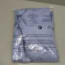 Men's Suit 3 Pieces Slim Fit Formal Business Wedding 2 Buttons Blazer Vest Pants Set Tuxedo (Large, Lavender)