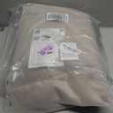 Tan Duvet Cover Queen Size 3 Pieces, Soft & Lightweight Light Taupe Quilt Cover Set - 1 Neutral Duvet Cover with Zipper (90x90) and 2 Pillowcases for Women Men