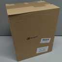 12 Pcs 34 oz Christmas Plastic Buckets with 150 Xmas Stickers Christmas Cookie Storage Bucket with Lid and Handle Christmas Drink Buckets Candy Food Containers for Xmas Holiday Party Supplies