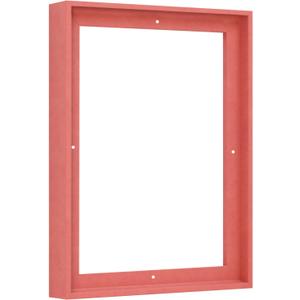 Pixy Canvas Floater Frame 16x20 for 1-1/2 (1.5) inch Deep Canvas Paintings/Canvas Prints/Wood Canvas Panels/Wall Art/Wall Decor/Home Decor/Artwork (Pastel Red/Pink, 16 x 20 inch, Portrait)