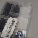 Universal TV Mounting Hardware Screw Kit Set with Box - M4 M5 M6 M8 Screws and Washers Spacers, Replacement Screws for TV VESA Mounting, Fits Most TV/Monitor up to 80 inch