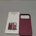 Crave Compatible with iPhone 17 Pro Max Case, [Compatible with MagSafe] Shockproof Protection Dual Layer Case for Apple iPhone 17 Pro Max (6.9 inch) - Berry