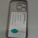 ESR for iPhone 15 Pro Case with MagSafe, Supports Magnetic Charging, Slim Liquid Silicone Case, Shock Absorbing, Screen and Camera Protection, Cloud Series, Grey