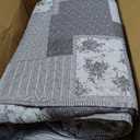 Royal Tradition Rochelle Reversible Coverlets, California King Over-Sized 3pc Quilt Set (110-Inch Wide x 96-Inch Long) Lightweight Bedspread
