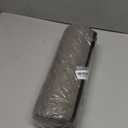 Car Neck Pillow for Pain Relief, Car Seat Long Back Cervical Neck Support Pillow, Car Side Travel Headrest Round Roll Log Cylinder Pillows for Driving Seat, Memory Foam(Grey)