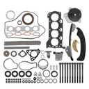 HS26515PT Timing Chain Kit fits Corolla 2009-2016 1.8L | Comes With Head Gasket Set, Head Bolts & Water Pump, Replaces 13506-0T020 13540-0T020
