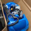 Step2 Whisper Ride II Kids Push Car, Ride-On Car with Seat Belt and Horn, Toddlers and Preschoolers Ages 18 Months4 Years, Max Weight 50 lbs., Quick Fold Handle, Stroller Alternative, Blue (Large)