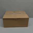 IRIS USA 3-Pack 6 Quart Storage Bins with Lids, Clear/Black