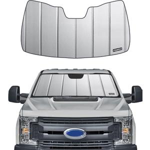 Windshield Sunshade for Ford F-150 2021-2025 Front Window Shade - Safeguard (2021-2025 F150, Grey(Safeguard))