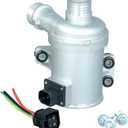 11517604027 Electric Engine Water Pump with Bolts Plug Compatible with BMW Z4 X1 X3 X4 X5 220i 228i 325i 328i 328i GT xDrive 428i xDrive 520i 528i 2.0L Replace OE 11518635089 11518625097