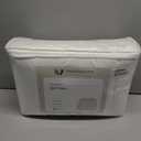 WARMDERN Linen Cotton Quilts Set King Size, 100% Cotton White Quilt Bedspreads with Box Stitched, 3 Pieces Soft Lightweight Bedspreads Coverlet with 2 Pillow Shams for All Season, Cream White, 106x96