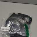 Rosme Women's Balconette Bra with Push Up Effect Plus Size Sexy Lace Demi Half Cup Bra Underwired Low Cut Mesh Bras Grand (44C, Black)