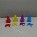 DilaBee (4-Pack, 8oz Plastic Empty Spray Bottles for Cleaning Solutions, Plants, Cooking, BBQ. Small Spray Bottle for Hair, Plant Mister, Mini Squirt Bottle for Cat - Food-Grade BPA-Free - Multicolor (Red, Yellow, Purple, Blue)