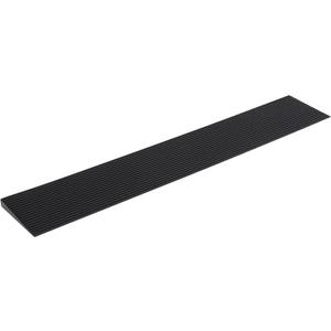 Threshold Ramp 1" Rise, 35.4" Wide Non-Slip Rubber Door Entry Ramp Doorways Driveways Bathroom Raised Landings for Wheelchairs, Scooters, Walkers and Power Chairs