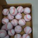 Hxezoc 20 Pieces Mini Baseball Stress Balls Baseball Party Favors Foam Sports Balls Small Squeeze Anxiety Bulk Toy Ball for Kids Birthday Party, School Reward Carnival Party Supplies