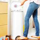 Munchkin STEP Diaper Pail Powered by Arm & Hammer, #1 in Odor Control, Award-Winning, Includes 1 Snap, Seal & Toss Bag, 1 Starter Refill Ring, and 1 PUCK Baking Soda Cartridge