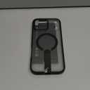 Magnetic for iPhone 17 Pro Max Stand Case with Screen Protector, [Full Camera Protection] (Compatible with MagSafe) Military Grade Drop Protection, Translucent Matte Bumper Cover Case, Blue