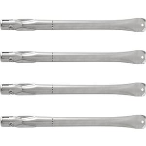 15 1/2 Gas Grill Burner Replacement for Kenmore Member's Mark BBQ Pro Outdoor Gourmet Grill Burners Replacement Stainless Steel Parts Pipe Burner 4 Pack