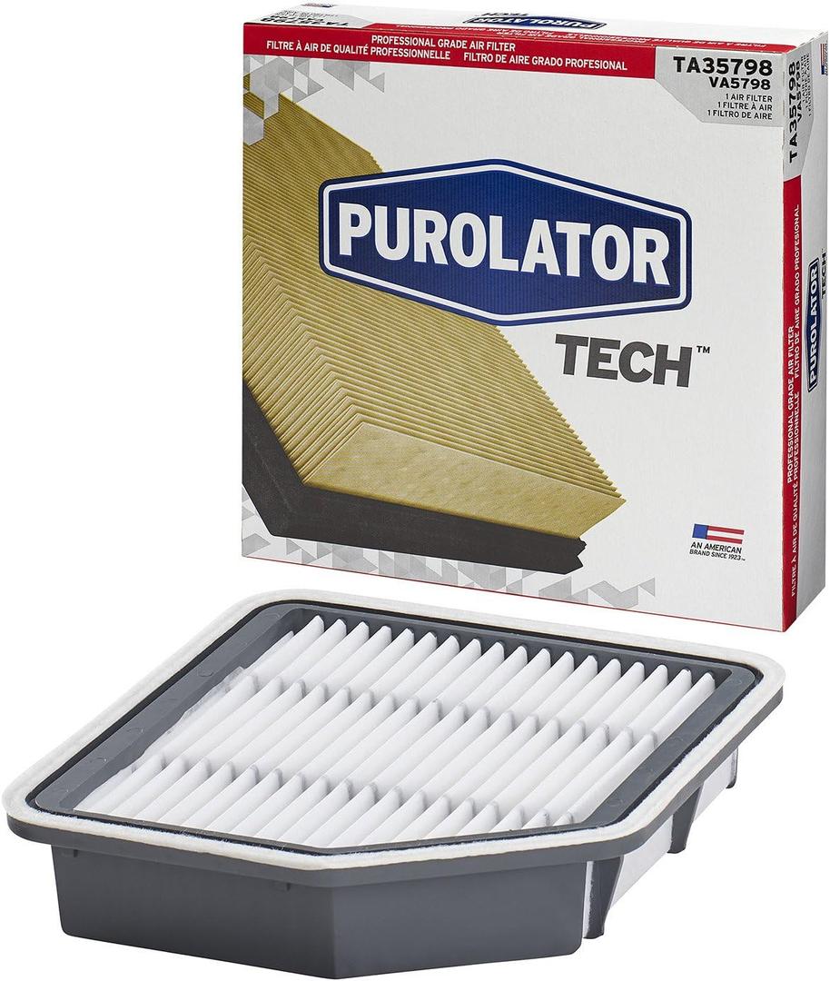 Purolator TA35798 PurolatorTECH Air Filter Compatible With 2006-2013 Lexus IS250, 2007-2011 Lexus GS350 and 2006-2013 Lexus IS350