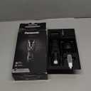 Panasonic Cordless Beard Trimmer for Men with Precision Dial, 19 Adjustable Length Settings, Rechargeable Battery, Washable - ER-GB42-K (Black) (0.5-10mm hair length)