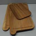 Non Toxic Cutting Boards - Cutting Board Set Free of Mineral Oil, Made of FSC Acacia Wood - Cutting Boards for Kitchen - Includes 3 Chopping Boards. By Ziruma