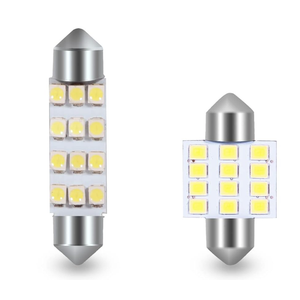 12 Volt LED Interior Dome Lights Bulb 31mm 42mm for Car RV Camper and Trunks,License Plate Light