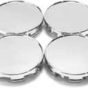 85mm(3.35in)/78mm(3.07in) Chrome Silver Car Wheel Center Hub Caps Set of 4 for Titan(2004-2021) Armada(2004-2022) #40342-7S500#40342-1LA2A #40342-5ZM0