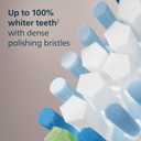 Philips Sonicare C3 Two-in-One - Genuine Replacement Electric Toothbrush Heads, Black, 4 Pack One Year Supply, HX9044/95