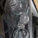 Headlights W/Bulbs for 2008-2012 Honda Accord 4Dr Headlamp Replacement Driver & Passenger Side, NOT fit coupe models or Crosstour models