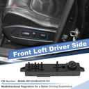 No.88540-2W100 Front Left Driver Side Power Seat Switch for Hyundai Santa Fe XL 3.3L 2013-2018 LH Power Seat Control Adjustment Switch
