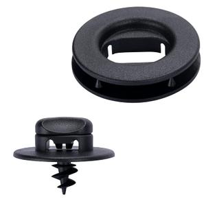 8 Sets Floor Mat Retaining Clip Kit Compatible with Volkswagen 3D0864851B41 + 3D0061795B41 for Beetle Eos GTI Jetta Passat Rabbit SportWagen Touareg