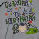 Grandma Of The Birthday Boy Hole In One Golf Lover T-Shirt, L, Baby Blue