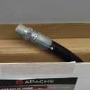 Apache 98398306 1/2" x 24" 2-Wire Hydraulic Hose Male x Male Assembly, Black