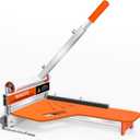 Laminate/Vinyl Floor Cutter, 13 Vinyl Plank Cutter with Wheel  Just 1 Step Meet Angle&Length Cutting, Flooring Tools - Cuts Laminate Floor, Engineer Wood, LVP/T, VCT, SPC, WPC