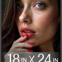 Plexon 18x24 Poster Frame Black Picture Frame for Wall Gallery 24x18 Photo Frame
