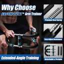 EAST MOUNT Twister Arm Trainer 20-110lb Adjustable Chest Workout Equipment for Men Women Portable Spring Resistance Muscle Builder Strength Training for Arms Chest Shoulders for Home Gym Fitness