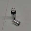 MISTO Brushed Aluminum Oil Sprayer, individual, Silver (Single)