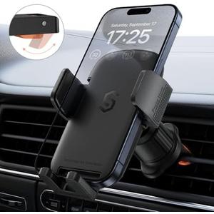 SYNCWIRE Car Vent Phone Mount, [Big Phone Friendly] Hands-Free Car Phone Holder for iPhone 16/15/14/13/12 Series & All Phones, Cell-Phone Automobile Cradles Universal