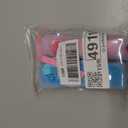TIANHOO Remote Controller for Wii & Wii U, with Silicone Case and Wrist Strap, 2 pack (Pink & Blue)