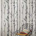 NuWallpaper NU1694 Mountain Birch Peel & Stick Wallpaper, Grey