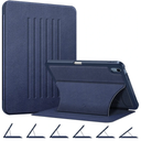 FINTIE Case Compatible with iPad 10th Generation 2022 (10.9 Inch) - Multiple Angles Shockproof Rugged Cover with Pencil Holder, Auto Sleep/Wake, Navy