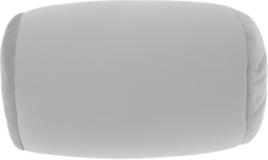 Mooshi Squish Mini Microbead Jelly Bean Bed Pillow (12" x 7")  Airy Squishy Soft Microbeads  Eight Wild Fun Colors to Choose From  Cuddly and Fun Dormroom Accessory  Bed Pillow, Light Grey