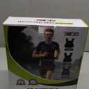 Adjustable Weighted Vest for Women - 04-10lb Vest with 6 Ironsand Weights for Strength Training,Body Weight Vest Exercise Set for Running, Walking and Home Workouts (Black)