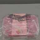 Paris Hilton 2-Pack Bento Style Snack Boxes, 7-Compartment Lunch Containers with Built-In Phone Stand, Removable Dividers and Dip Containers, Pink Heart Print