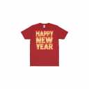 Happy New Year Shirt Family New Years Eve Party Fireworks T-Shirt Red L